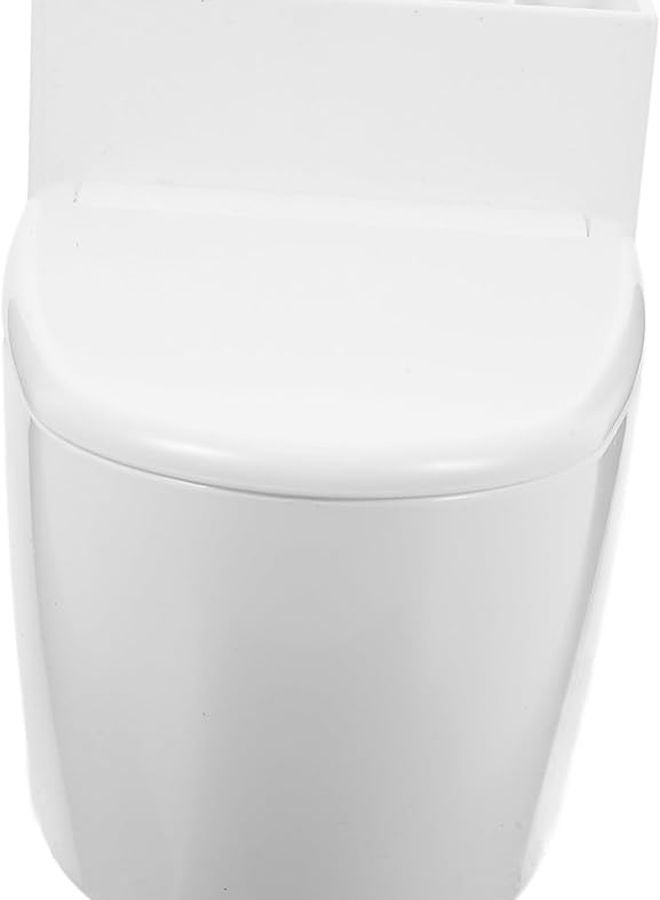 حاوية سجائر معلقة على الحائط مع غطاء، حاوية أعقاب سجائر للداخل والخارج، ديكور الحمام - Image 1